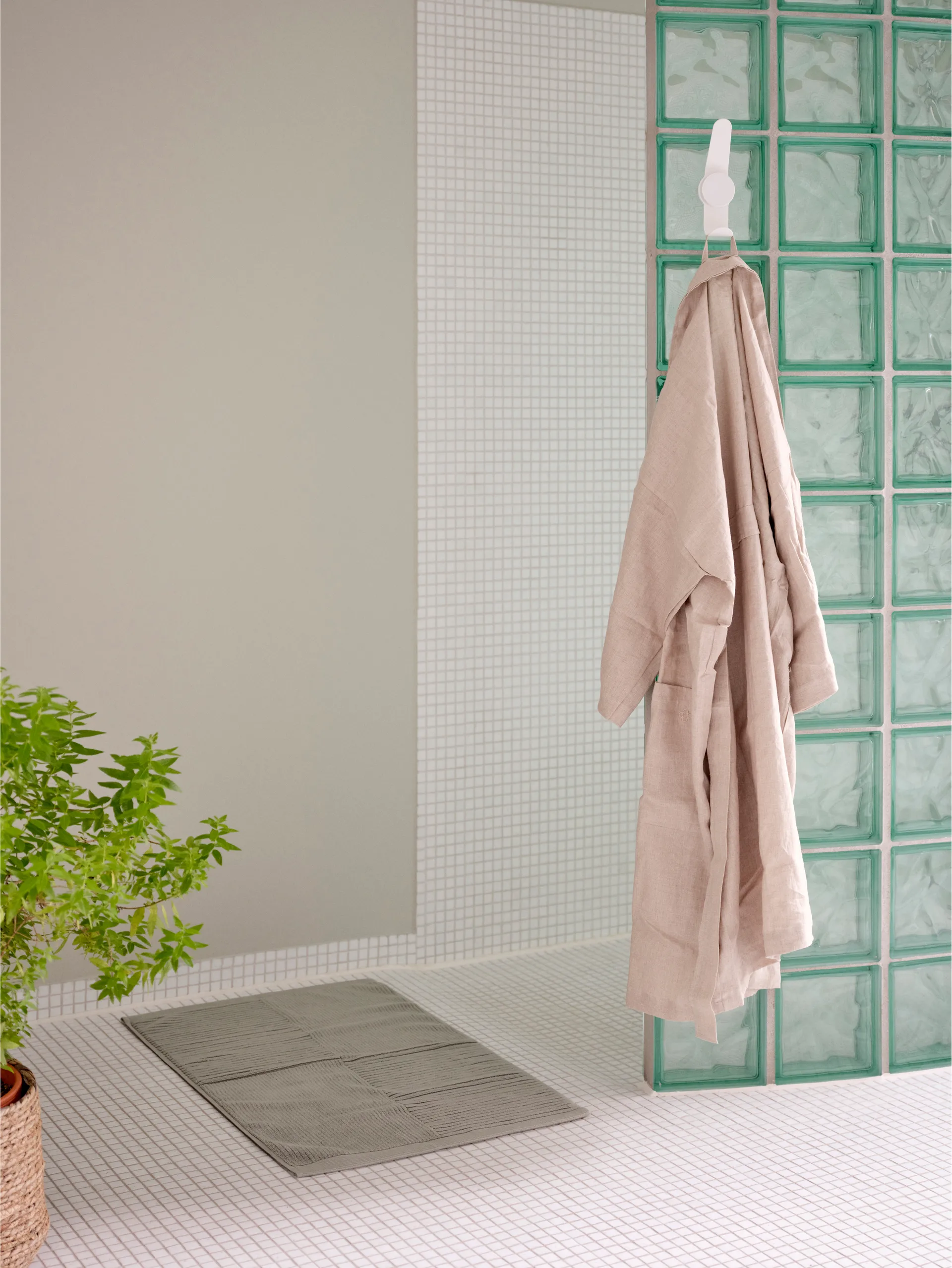 Tappetino da bagno Classic 50x80 cm, Olive green Zone Denmark