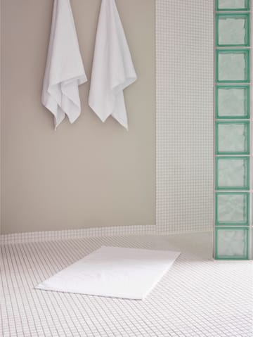 Tappeto da bagno Time 50x80 cm - Bianco - Zone Denmark