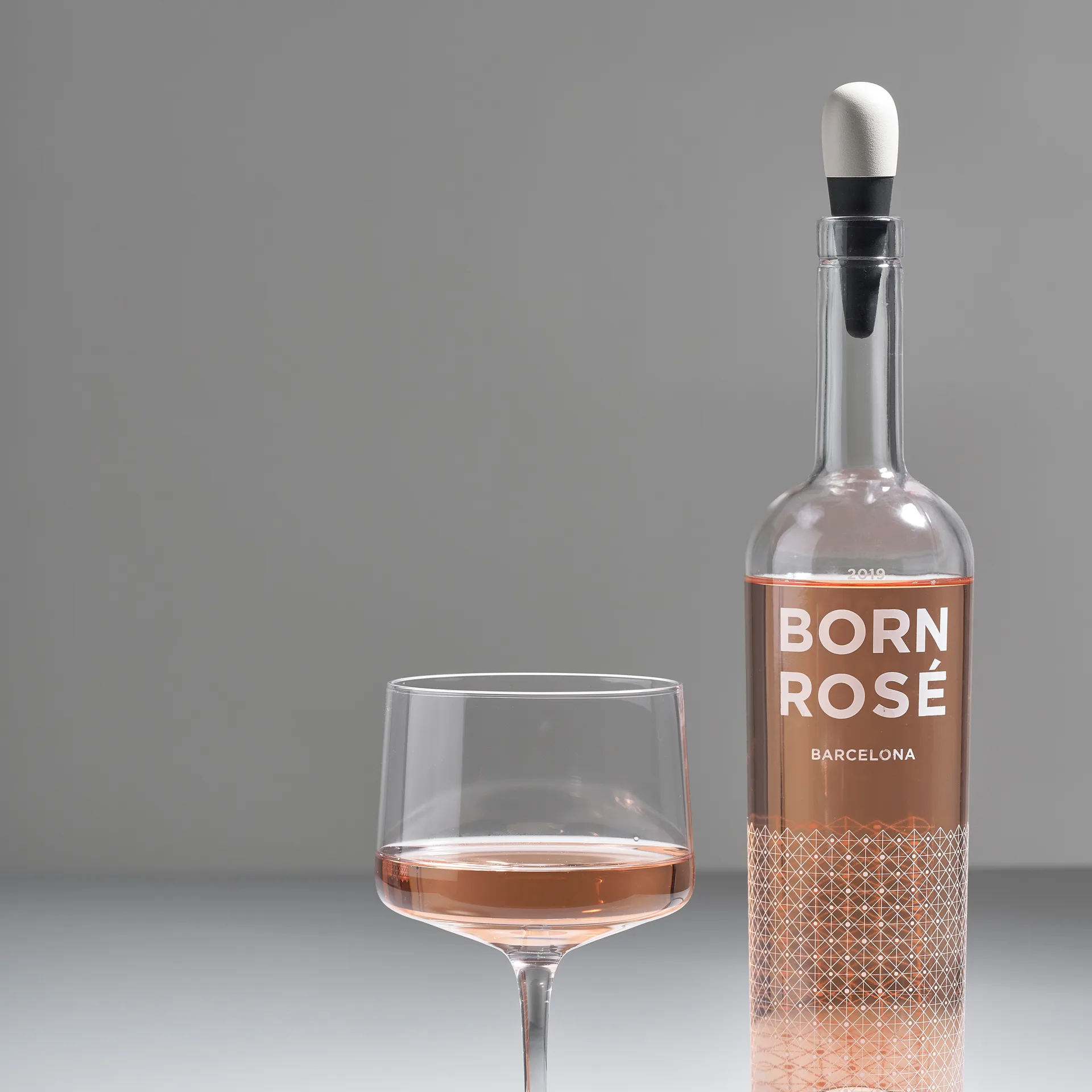 Tappo vino Rocks 2,5x8,5 cm, warm grey Zone Denmark