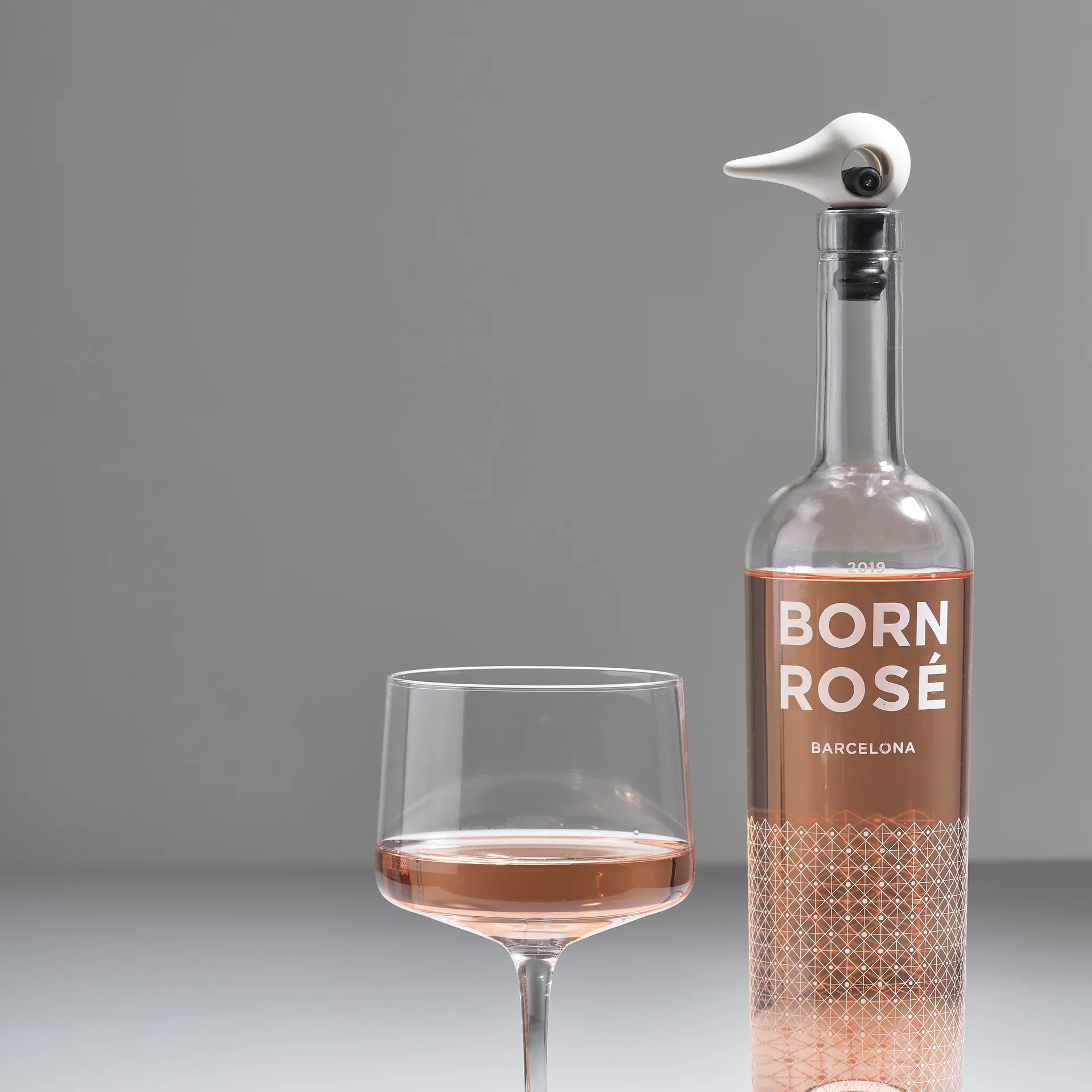 Tappo vino Rocks 2,5x8,5 cm, warm grey Zone Denmark