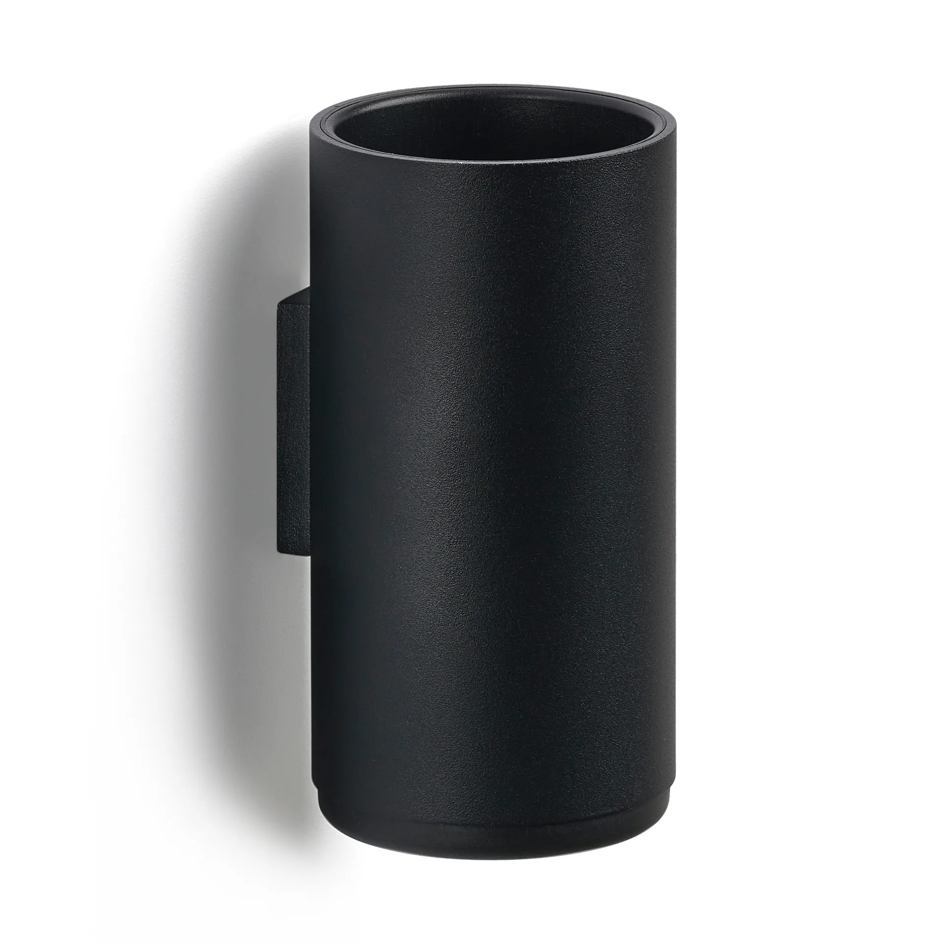 Tazza per spazzolino da denti RIM - a parete, 13,6 cm, Nero Zone Denmark