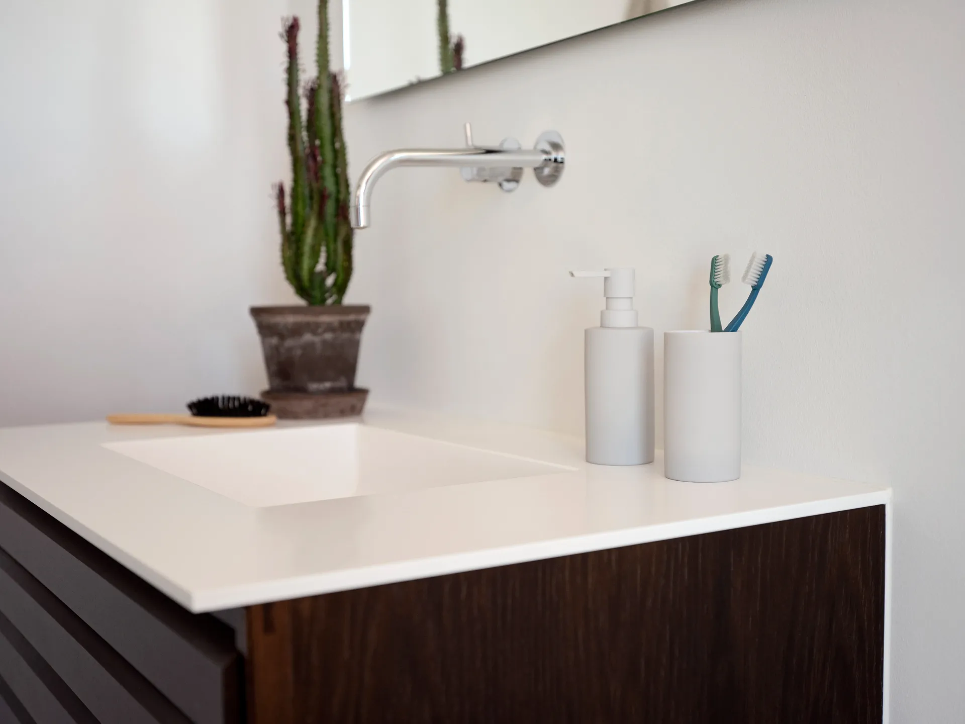 Tazza portaspazzolino Solo, Soft Grey Zone Denmark