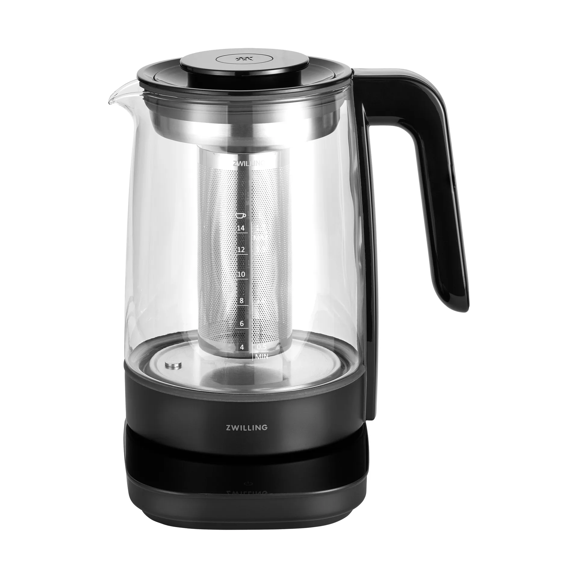 Bollitore elettrico Zwilling con infusore per tè 1,7 L, Nero Zwilling