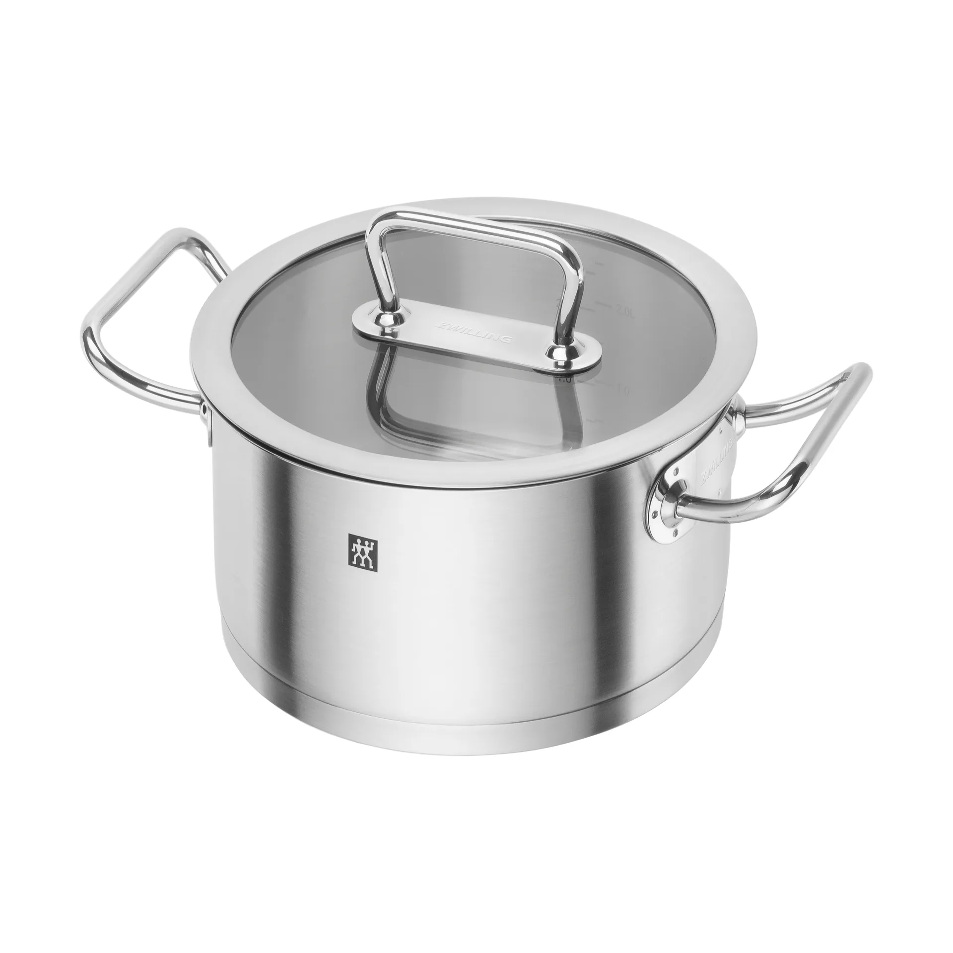 Casseruola in acciaio inox con coperchio in vetro Zwilling pro, 3,1 L Zwilling