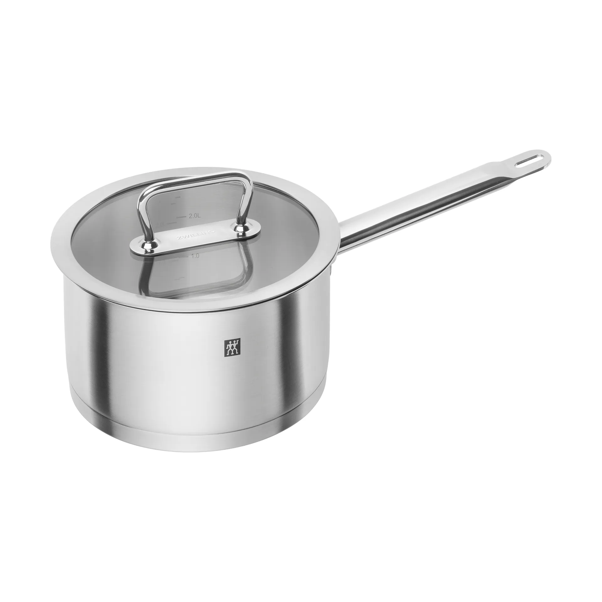 Casseruola in acciaio inox con coperchio in vetro Zwilling Pro, 3,1 L Zwilling