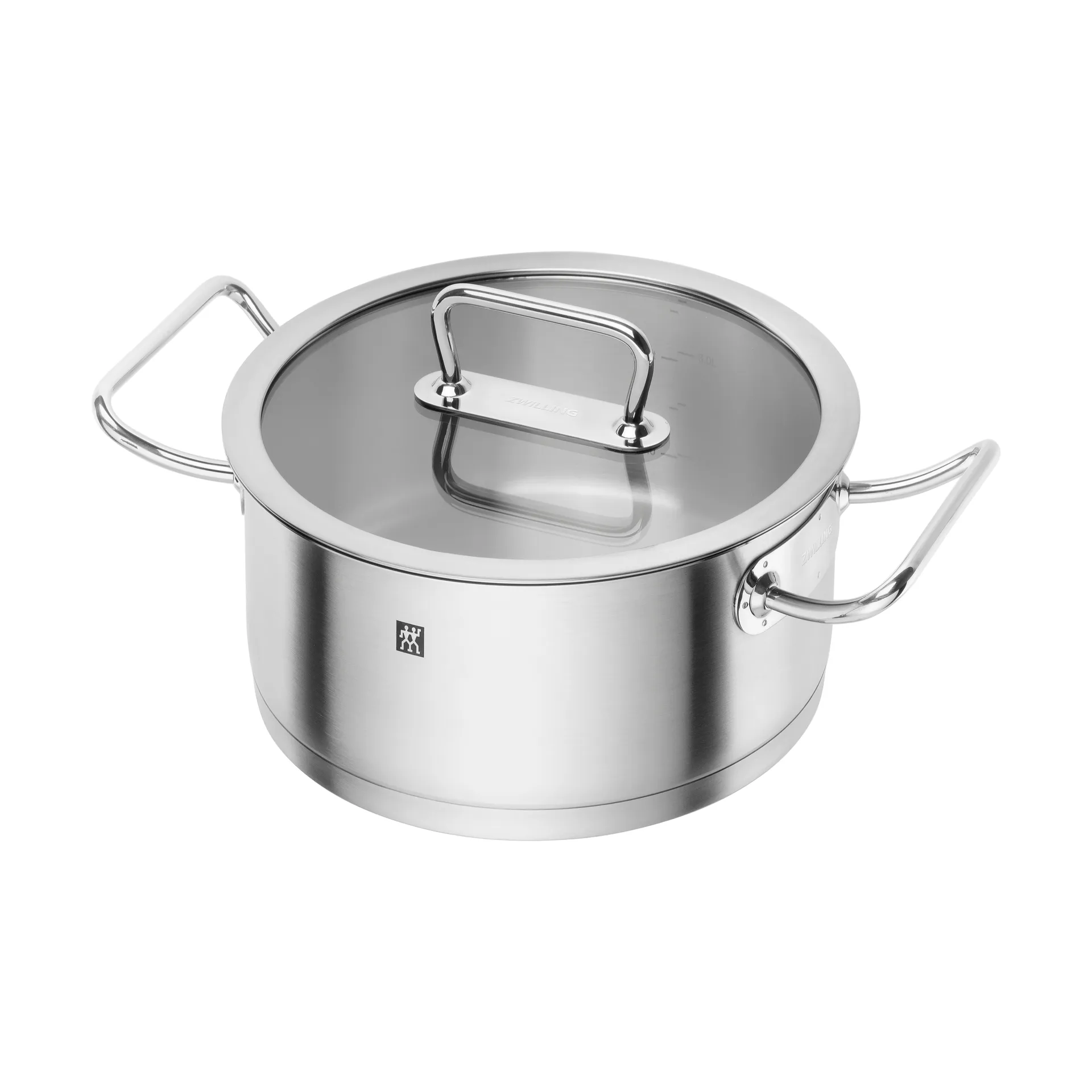 Casseruola in acciaio inox con coperchio in vetro Zwilling pro, 4,1 L Zwilling