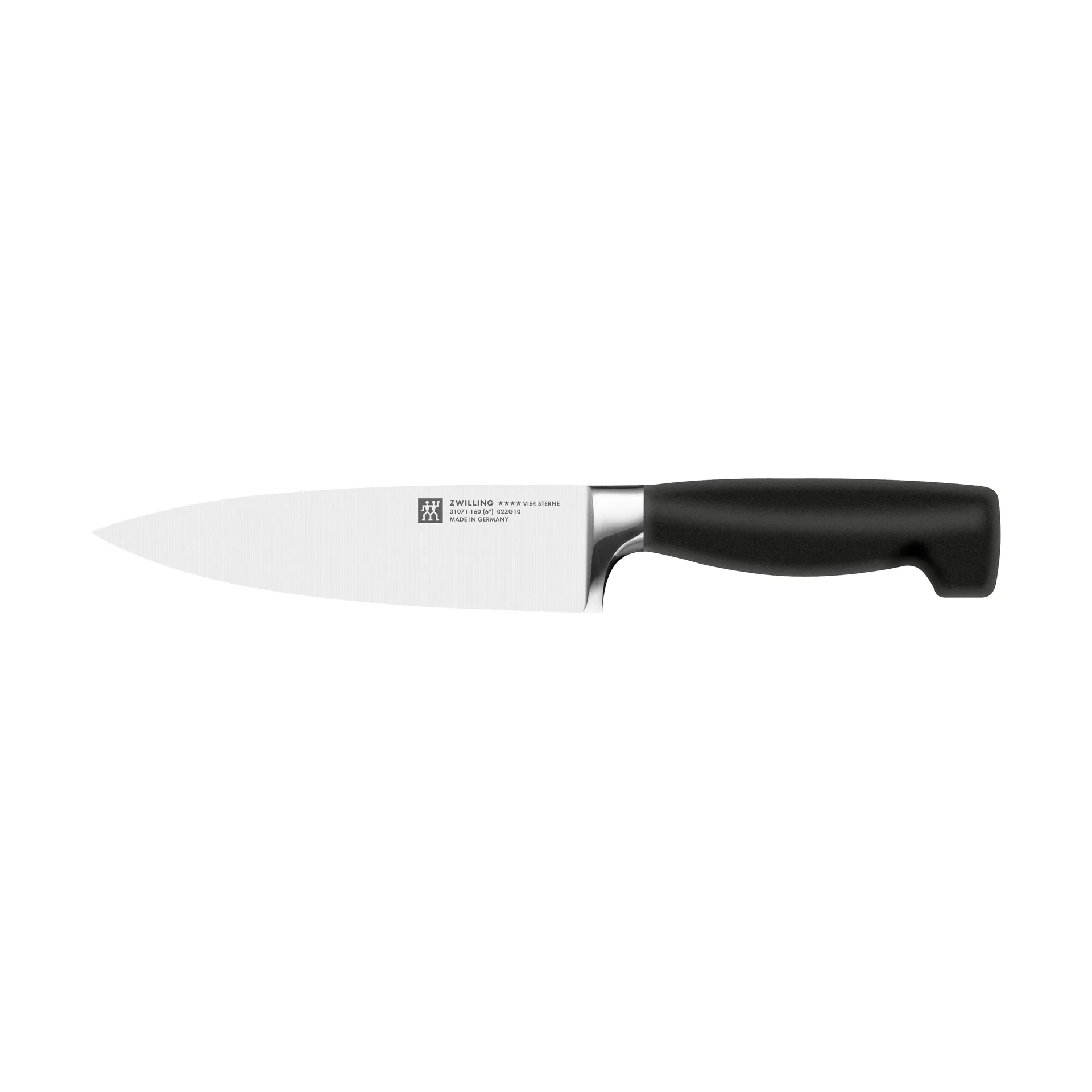 Coltello da chef 16 cm Zwilling Four star, Nero-acciaio inox Zwilling