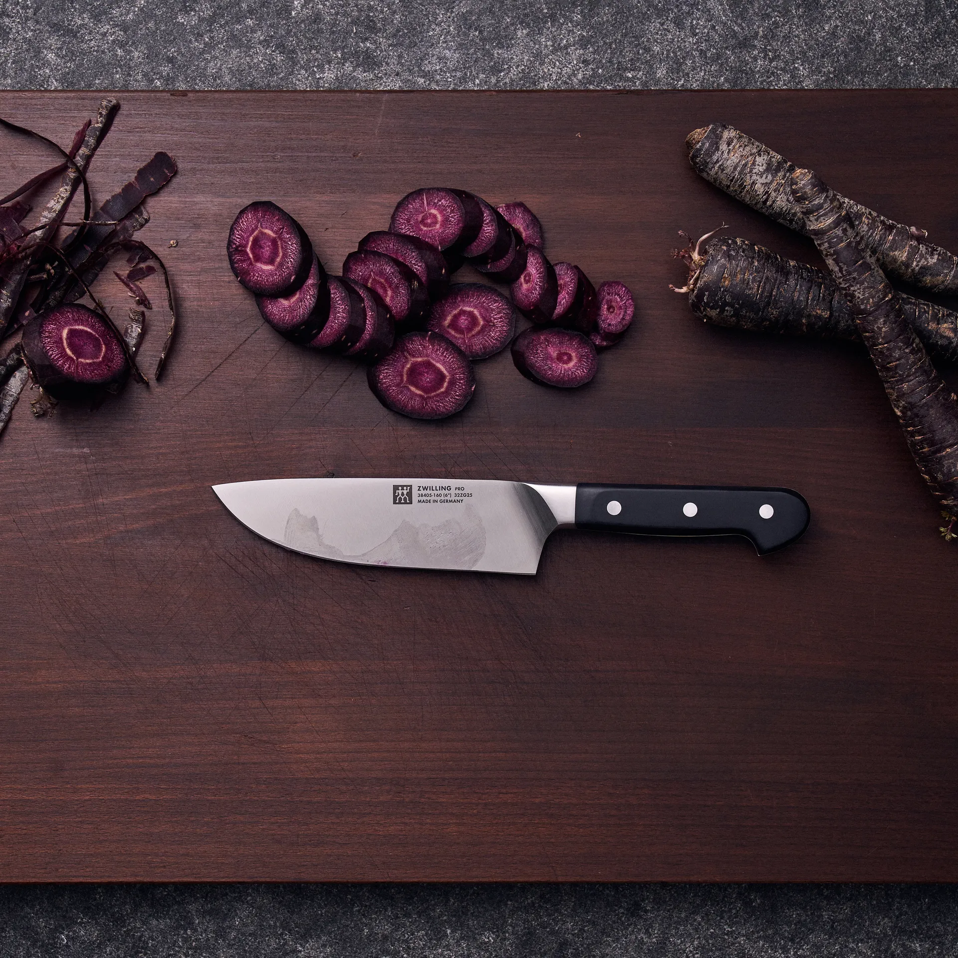 Coltello da chef 16 cm Zwilling Pro, Nero-acciaio inox Zwilling