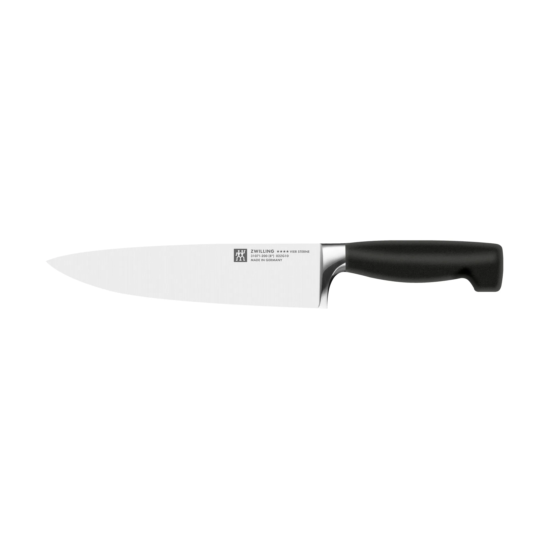 Coltello da chef 20 cm Zwilling Four star, Nero-acciaio inox Zwilling