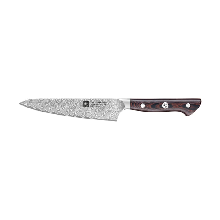 Coltello da chef compatto 14 cm Zwilling Tanrei  - Damaskus-nero - Zwilling