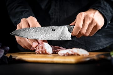 Coltello da chef Gyutoh 20 cm Zwilling Tanrei  - Damaskus-nero - Zwilling