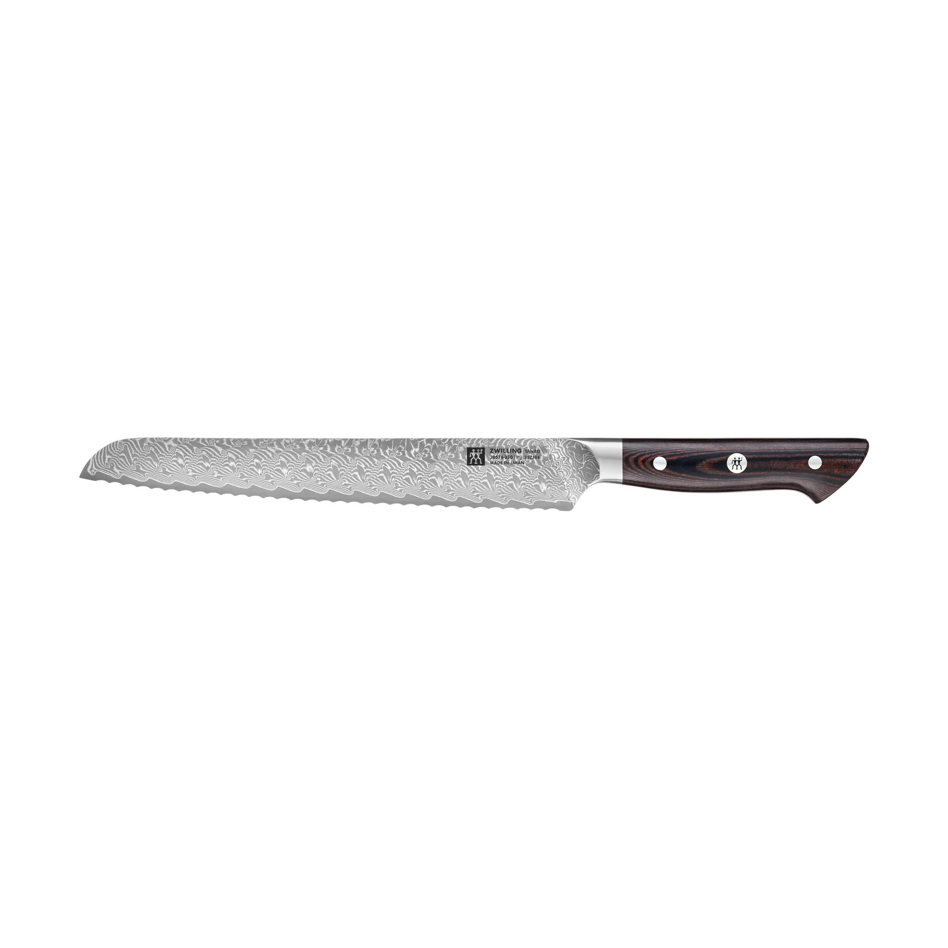 Coltello da pane Zwilling Tanrei 23 cm, Damaskus-nero Zwilling