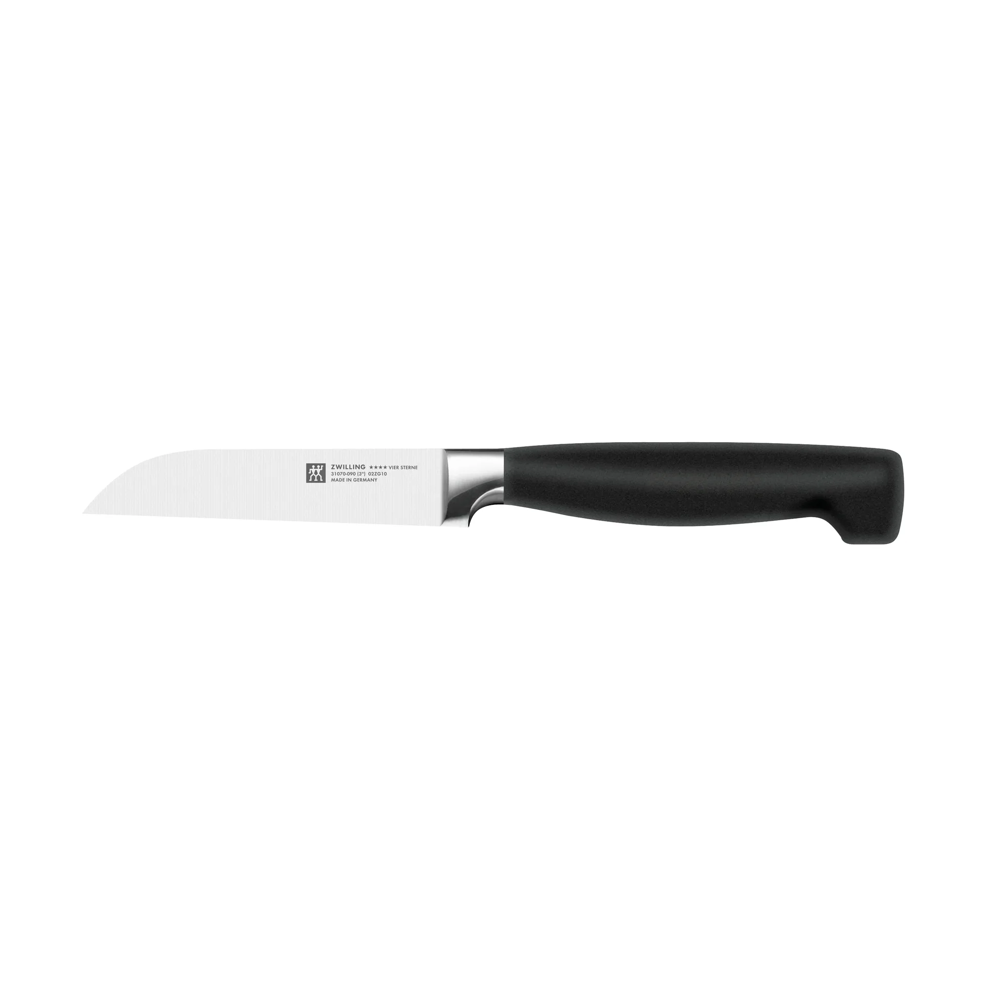 Coltello da verdure 8 cm Zwilling Four star, Nero-acciaio inox Zwilling