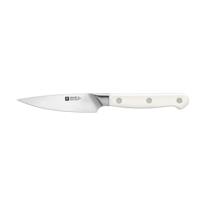 Coltello per sbucciare 10 cm Zwilling Pro le Blanc  - Bianco-acciaio inox - Zwilling