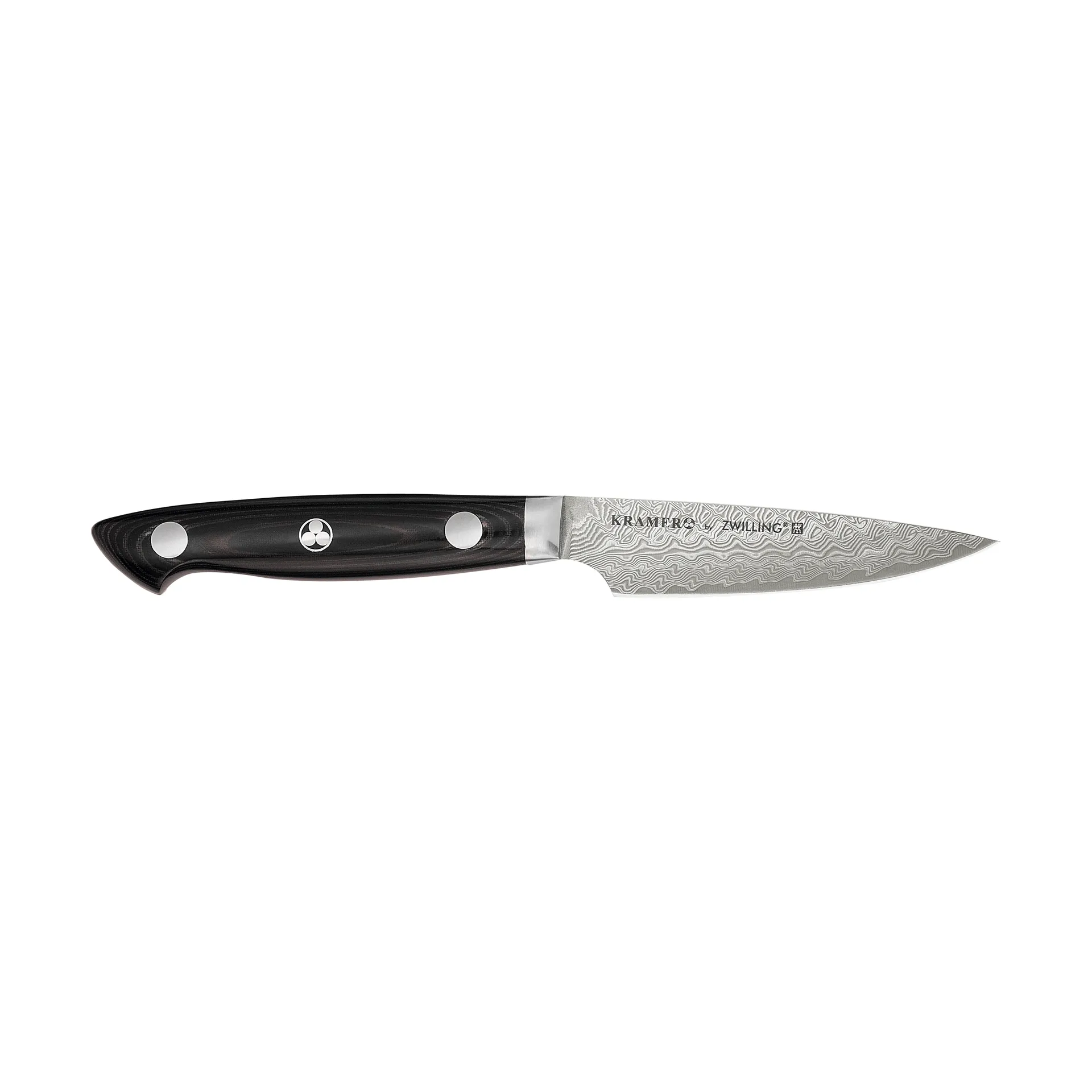 Coltello per sbucciare 9 cm Zwilling Kramer euro stainless, Damaskus-nero Zwilling