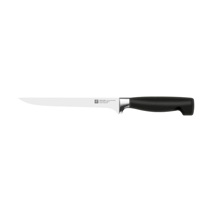 Coltello per sfilettare 18 cm Zwilling Four star  - Nero-acciaio inox - Zwilling