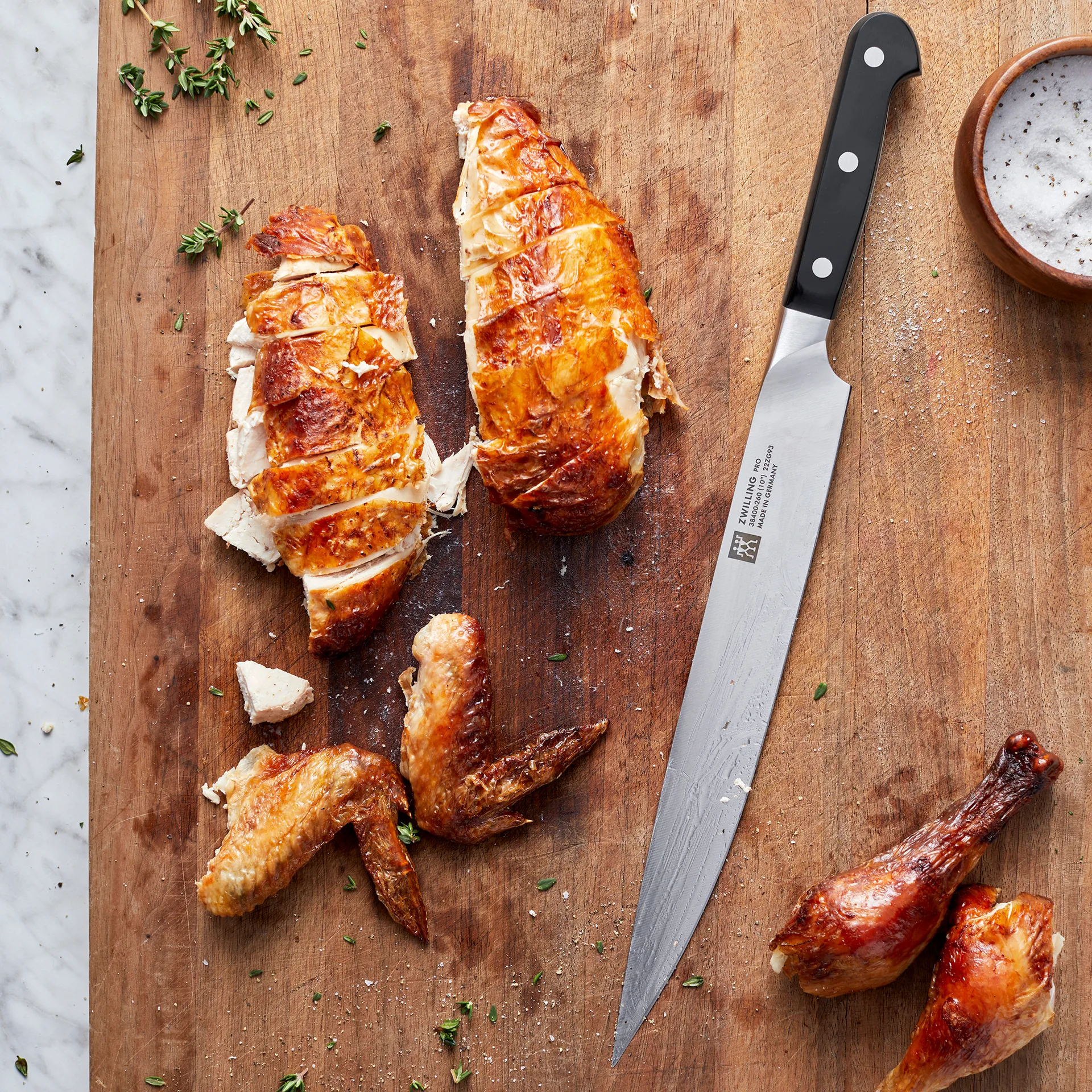 Coltello per sfilettare 26 cm Zwilling pro, Nero-acciaio inox Zwilling