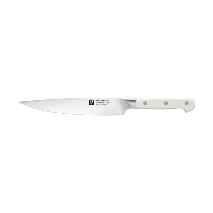 Coltello per sfilettare/carne 20 cm Zwilling pro le blanc  - Bianco-acciaio inox - Zwilling