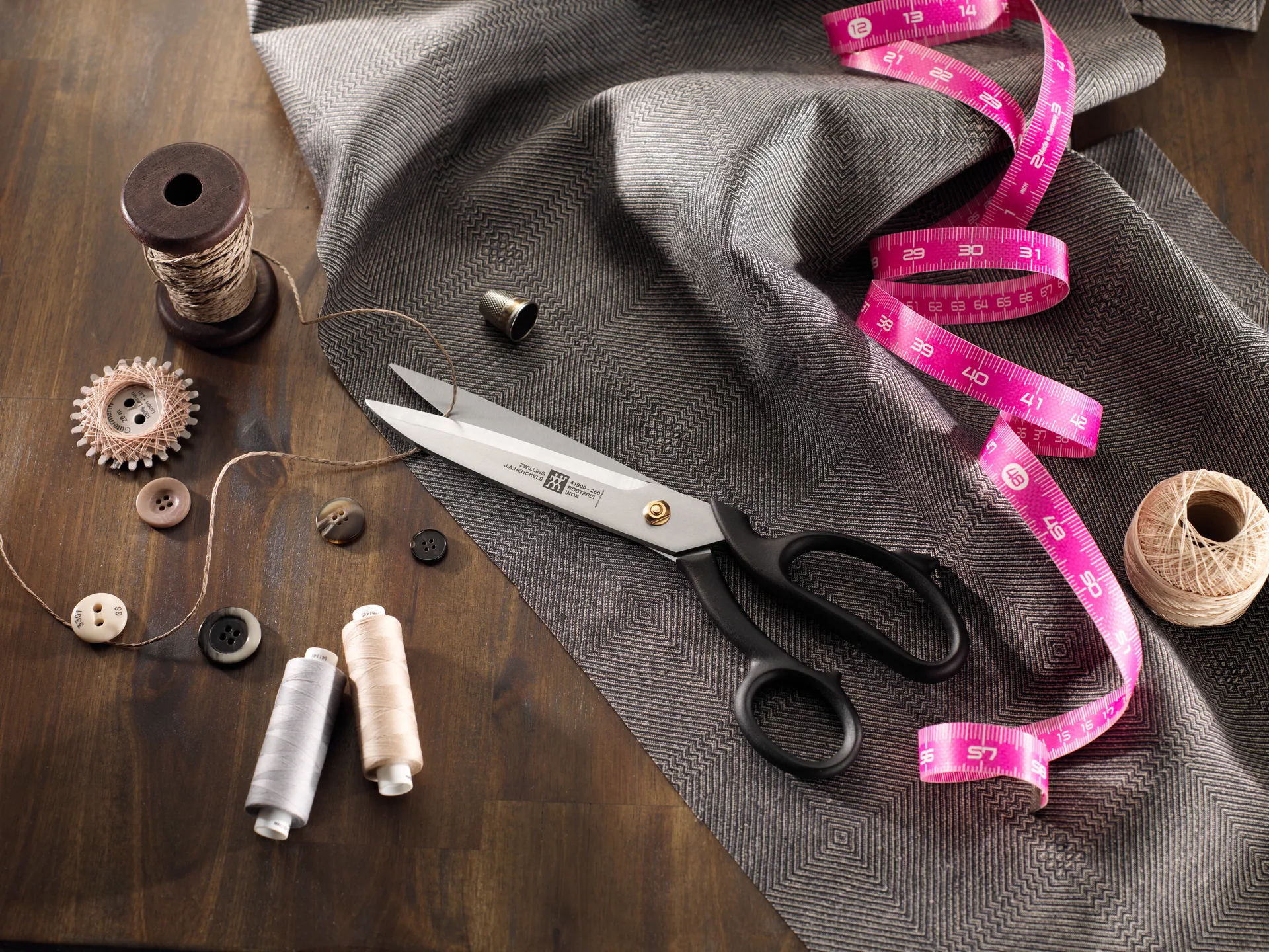 Forbici da sarto nere Zwilling Superfection classic, 21 cm Zwilling