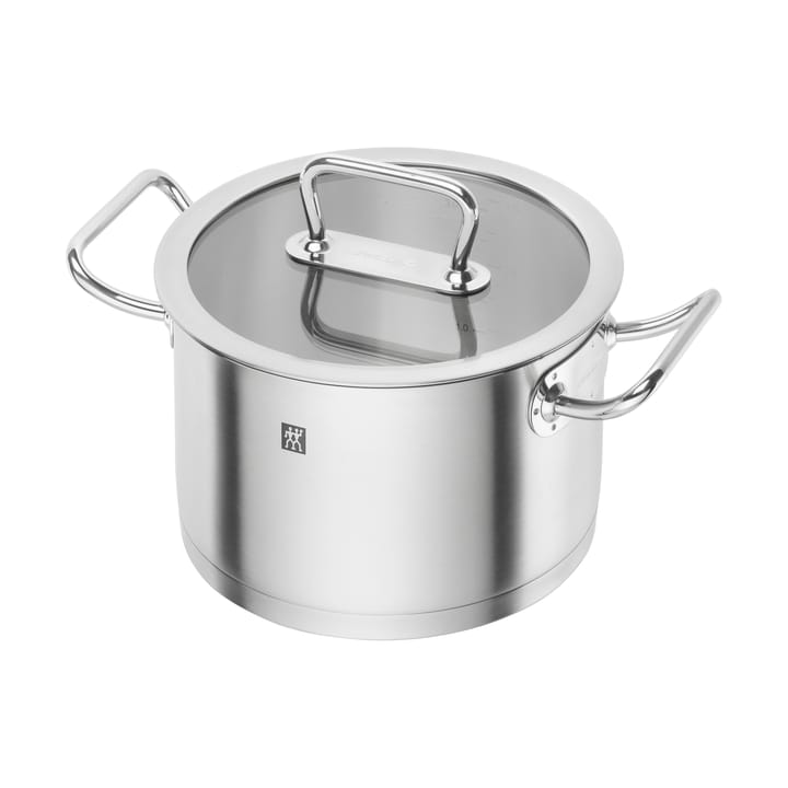 Pentola alta in acciaio inox con coperchio in vetro Zwilling pro  - 3,5 L - Zwilling