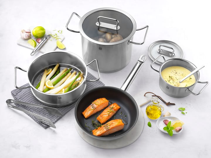 Pentola alta in acciaio inox con coperchio in vetro Zwilling pro , 3,5 L Zwilling