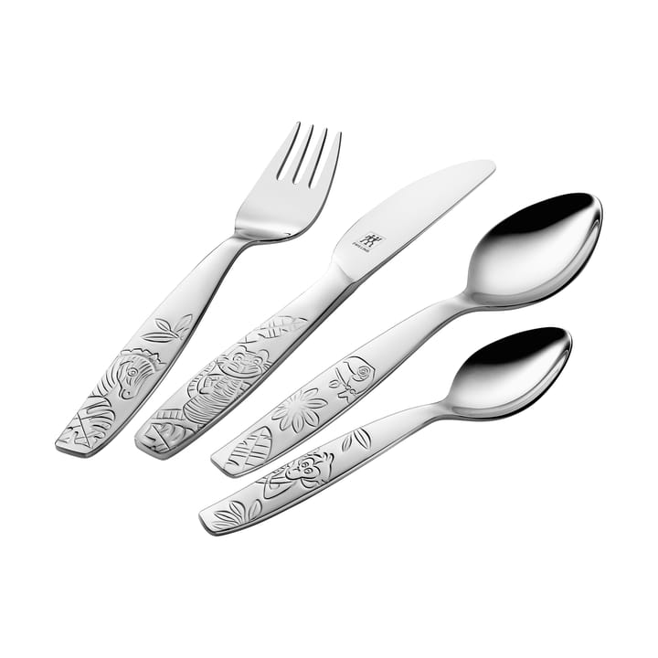 Posate per bambini 4 pezzi Zwilling Twin kids  - Giungla - Zwilling