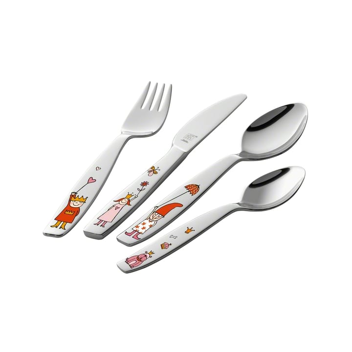 Posate per bambini Zwilling Twin Kids Princess 4 pezzi, 4 pezzi Zwilling