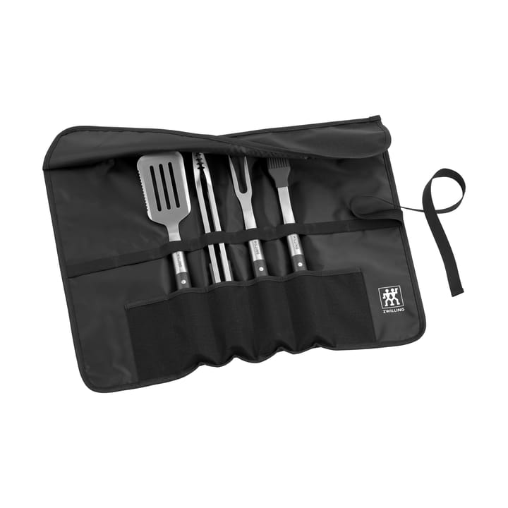 Set BBQ Zwilling 5 pezzi - Nero-acciaio inox - Zwilling