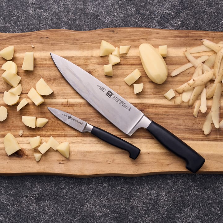 Set di coltelli 2 pezzi Zwilling Four star , Nero-acciaio inox Zwilling