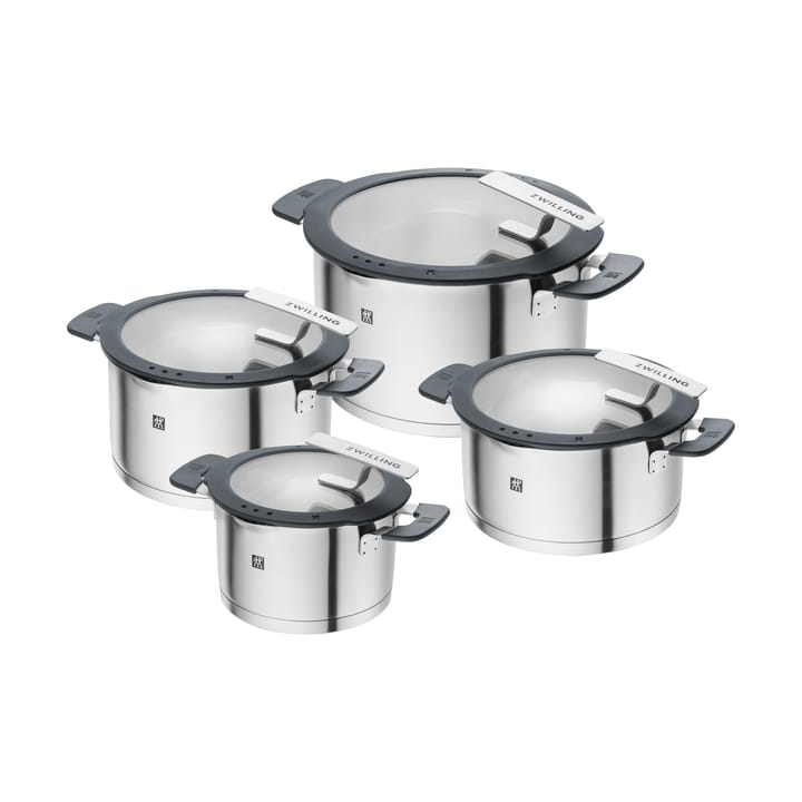 Set di pentole/padelle 8 pezzi Zwilling Simplify  - Acciaio inossidabile - Zwilling