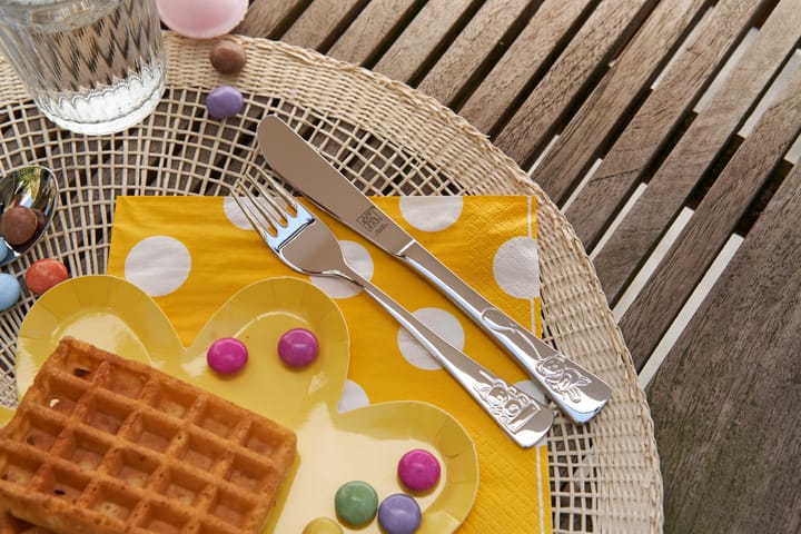 Set di posate per bambini 4 pezzi Zwilling Twin kids , Teddy Zwilling