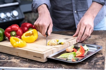 Tagliere bambù vassoio di raccolta Zwilling BBQ+  - 39x30 cm - Zwilling