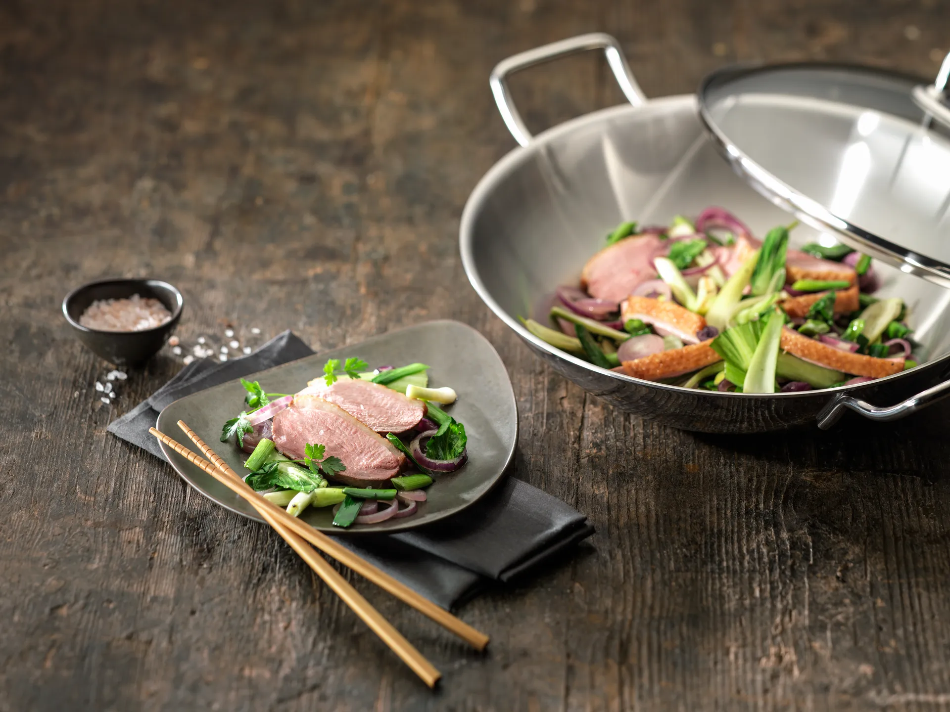 Wok coperchio in vetro Ø32 cm Zwilling Plus, Acciaio inossidabile Zwilling